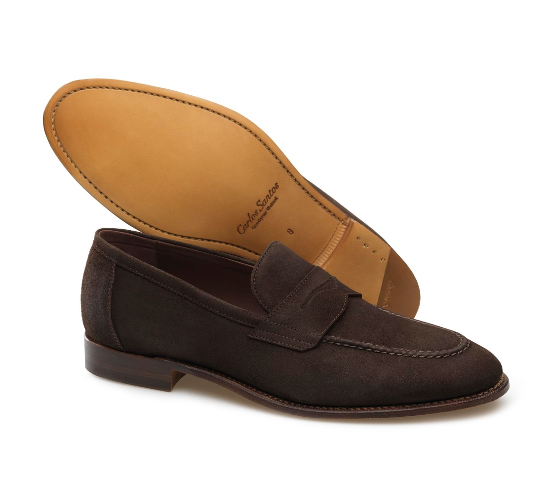 Suede Loafers - Baron Cervo Suede T. Moro